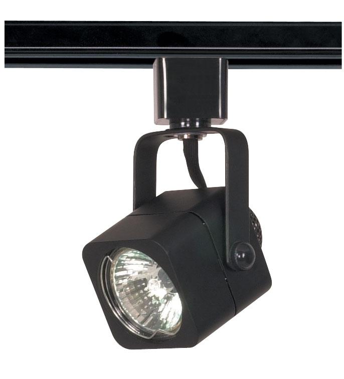 Nuvo TH313 1 Light - MR16 - 120V Track Head - Square - Black Finish