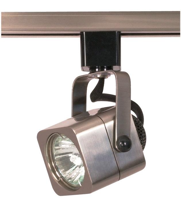 Nuvo TH314 1 Light - MR16 - 120V Track Head - Square - Brushed Nickel 