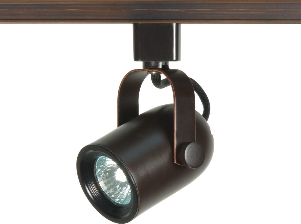 Nuvo TH351 1 Light - MR16 - 120V Track Head - Round back- Russet Bronz