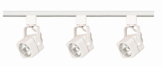Nuvo TK345 3 Light - MR16 - Square Track Kit - 4 foot Track - Line Vol