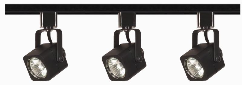 Nuvo TK346 3 Light - MR16 - Square Track Kit - 4 foot Track - Line Vol