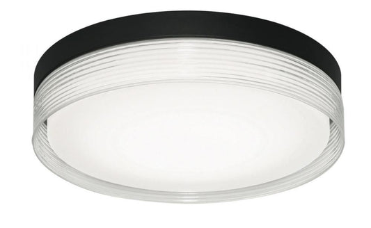 AFX TRBF15LAJD1BK Tribeca 16'' LED Flushmount - 31W 120V - Black