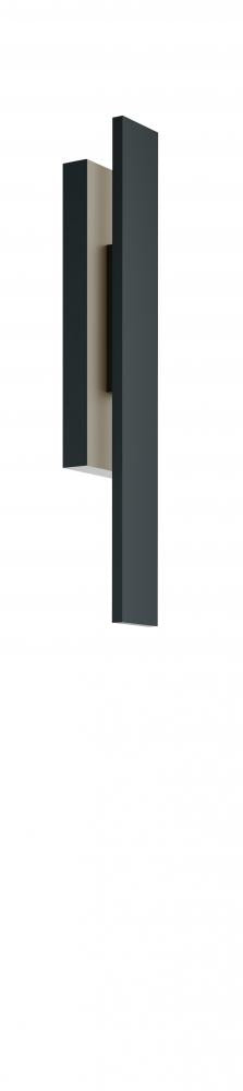 AFX TRUW0524LAJUDBK Tru 24'' Outdoor LED Sconce,120-277V,17W,5 CCT,BK