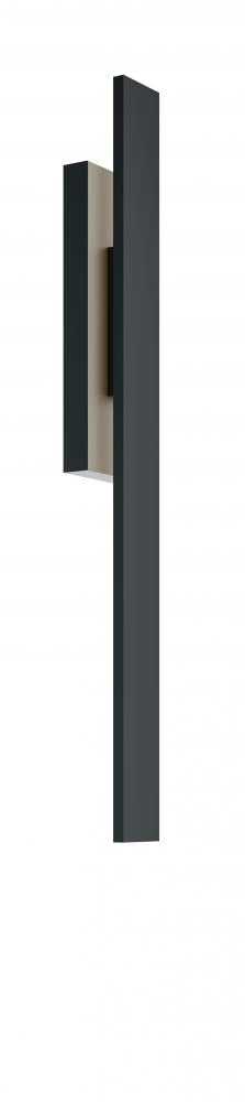 AFX TRUW0536LAJUDBK Tru 36'' Outdoor LED Sconce,120-277V,26W,5 CCT,BK