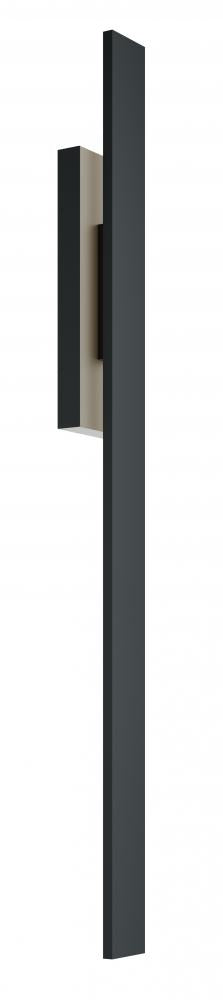 AFX TRUW0548LAJUDBK Tru 48'' Outdoor LED Sconce,120-277V,34W,5 CCT,BK