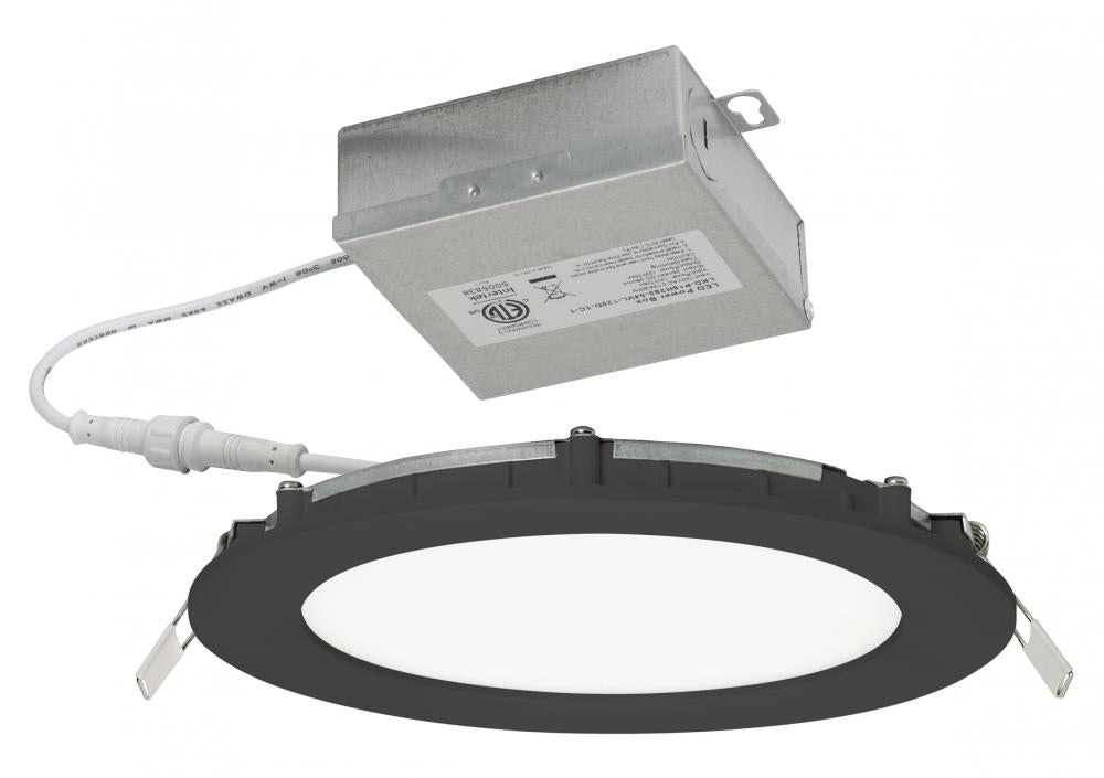 AFX TUCF06LAJD1BK Tuck 6'' LED Flushmount 5CCT 120V Black