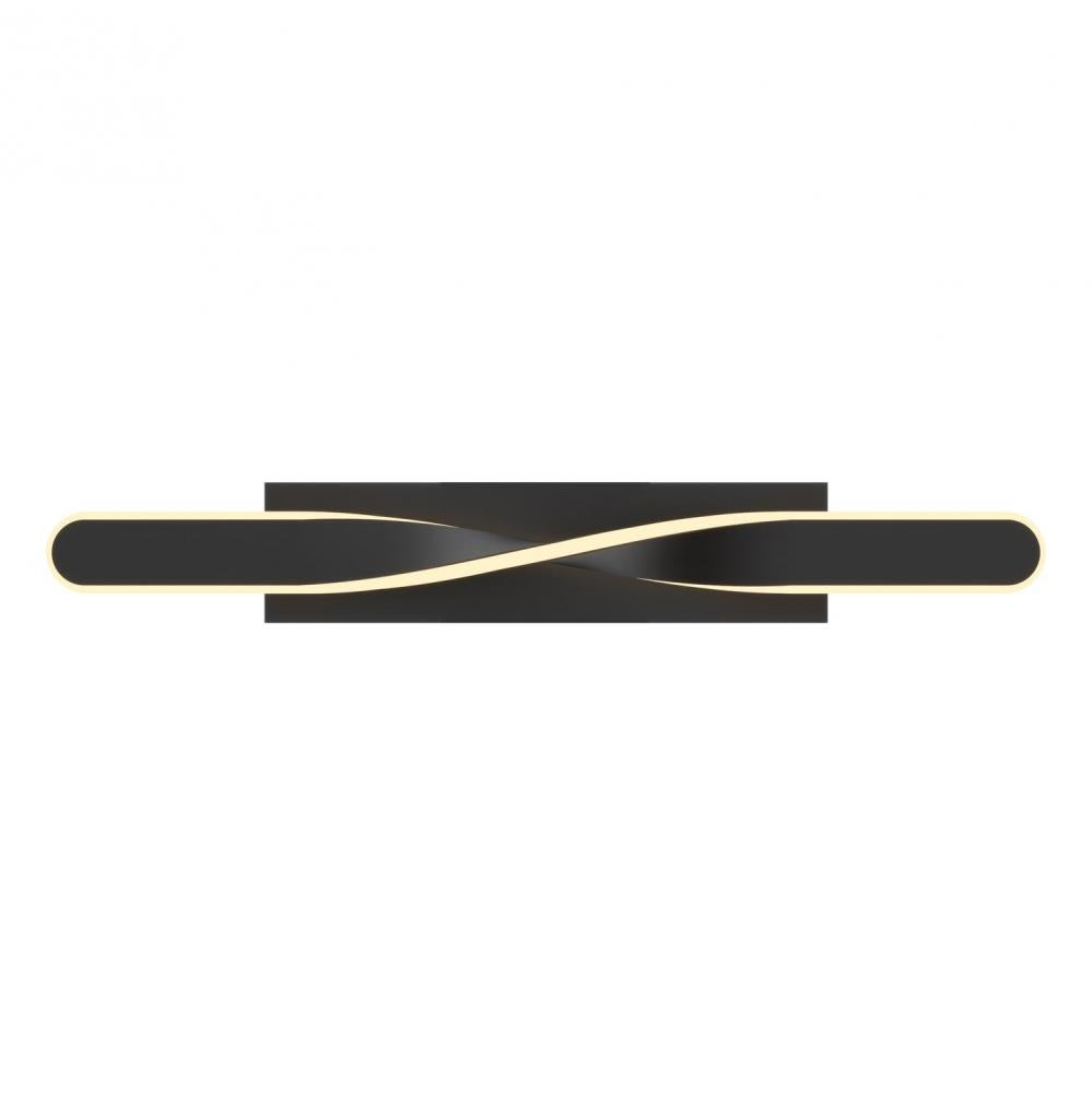 AFX TWTV2405L30D1BK Twist 24'' Vanity 25W 120V BK