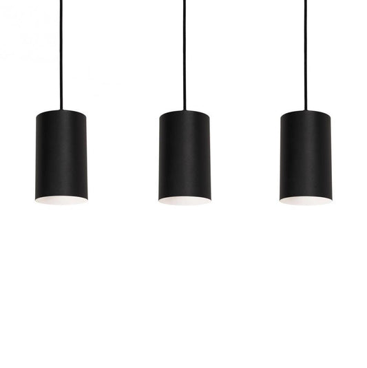 AFX TYKP04MBBKLNR3 Tyke 36'' 3 Light Linear Pendant - BK