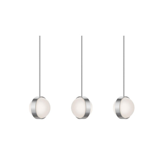 AFX VRNP09LAJUDSNLNR3 Verona 3 Light Linear Pendant,120V,45W,5 CCT,SN