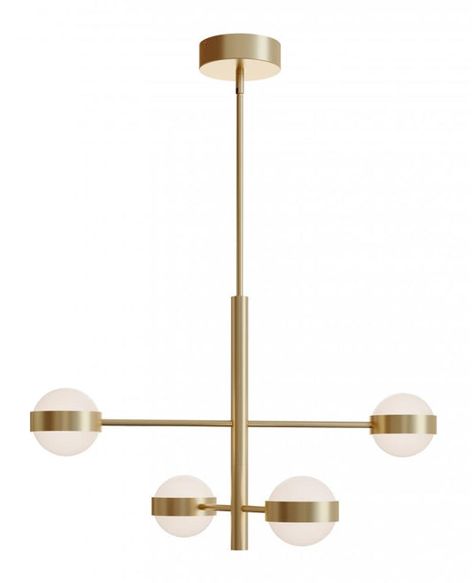 AFX VRNP2X4LAJUDLB Verona 4 Light LED Pendant,120-277V,40W,5 CCT,LB