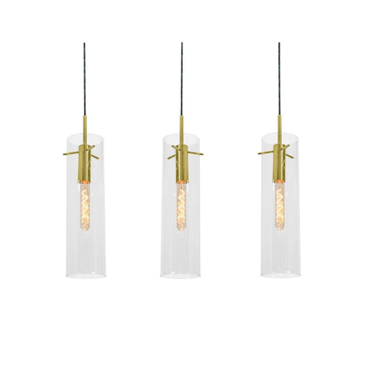 AFX VSAP05MBLBLNR3 Vista 3 Light Linear Pendant,60W,LB