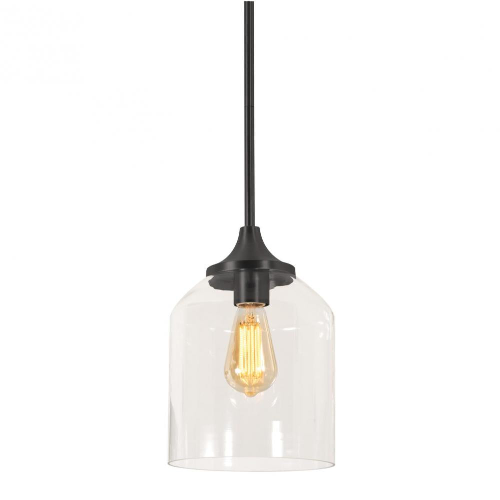 AFX WMMP08MBBK William 8'' Pendant Medium Base BK