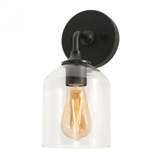 AFX WMMS0611MBBK William 11'' Sconce Medium Base BK