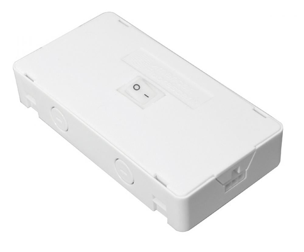 AFX XLHBWH Undercabinet Hardwire Box (White)