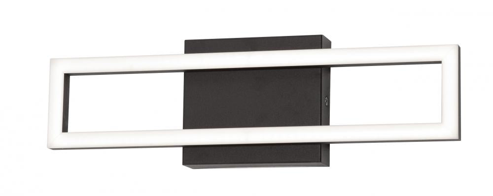 AFX ZLAV1405L30D1BK ZOLA VANITY LED 13W 1150lm 120V