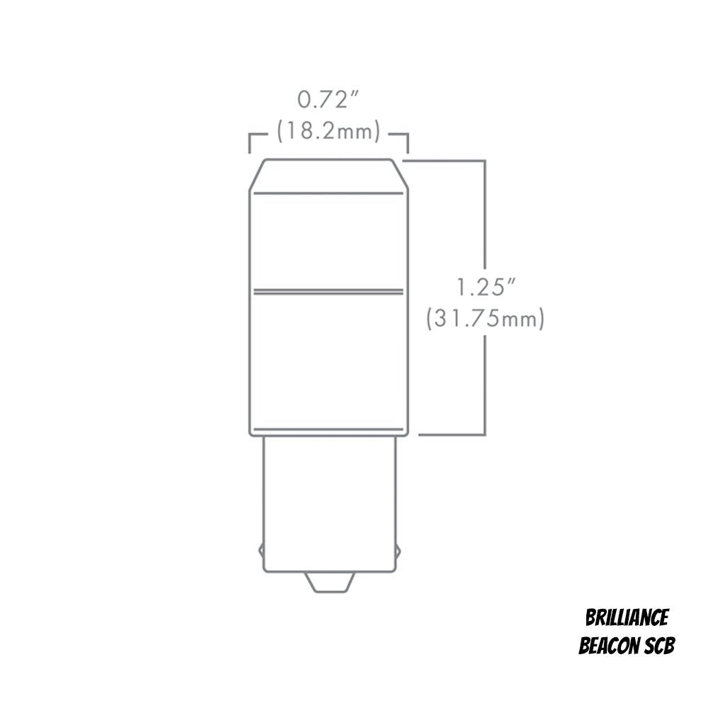 Brilliance BEACON-SCB-2700 • Ceramic SCB LED 2W & 2700K