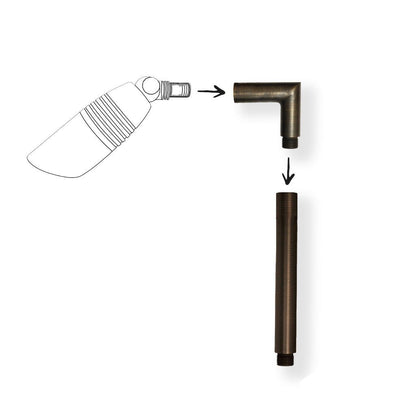 Dauer 490050 • Solid Brass L-Connector