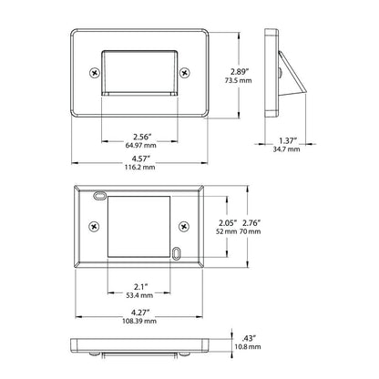 Dauer 489927-3000K • BREAKERS Integrated LED Step Light