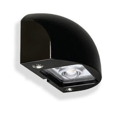 dauer buttonwood mini micro deck light in black