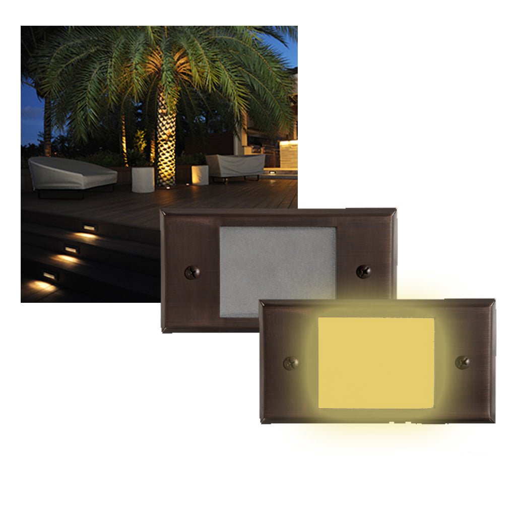 Dauer 489928-3000K • CABO Flat Integrated LED Step Light