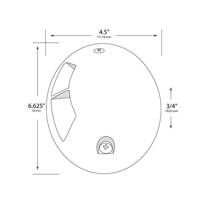 Dauer 489934-BLK-3K • MARINER Single-Aperture 12V Dock Light 3000K, Black