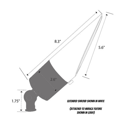Dauer 489849 • MIRAGE 6" Extended Shroud