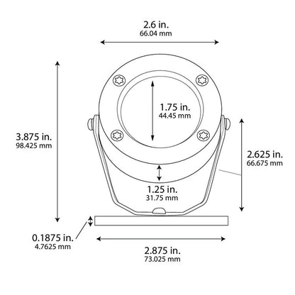 Dauer 489999 • NEPTUNE II 3.5W Pond Light, 3000K