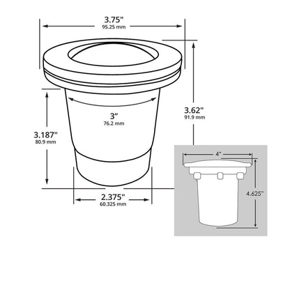 Dauer 490066 • SOLARA MR16 Well Light Flat
