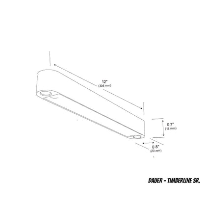 Dauer 490083-3K • TIMBERLINE SR. Integrated LED Hardscape Light 3000K