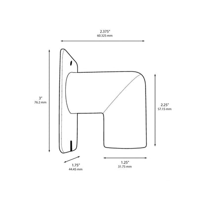 Dauer 489995-2700K • VIBE 3W LED Deck Light 2700K