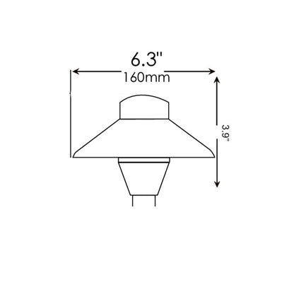 Dauer 490020 • ZEN 6.3" Path Hat Clear Lens - No Stem