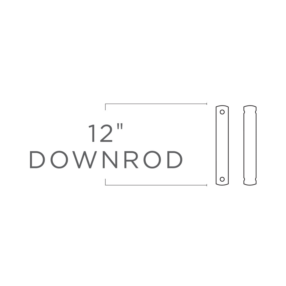 Generation Lighting DR12TB 12" Downrod in Tuscan Bronze