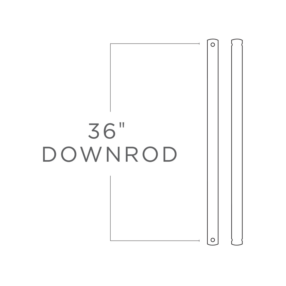 Generation Lighting DR36TB 36" Downrod in Tuscan Bronze