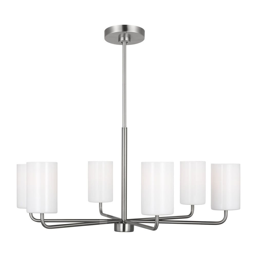 Generation Lighting GLC1026EN3/BS Rhett Large Chandelier