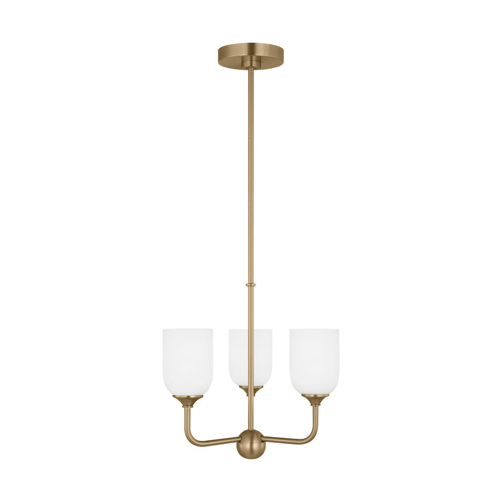 Generation Lighting GLC1073EN3/SB Emile Small Chandelier