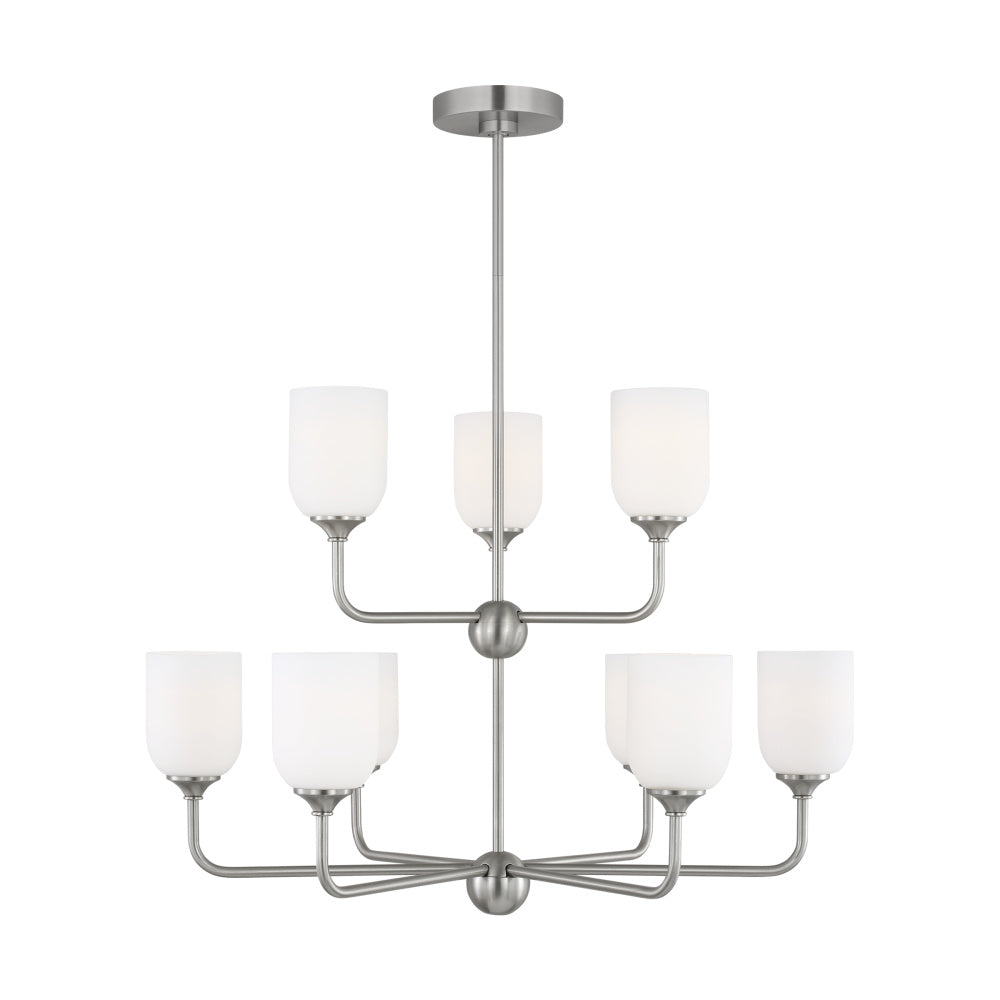 Generation Lighting GLC1109EN3/BS Emile Extra Large Chandelier