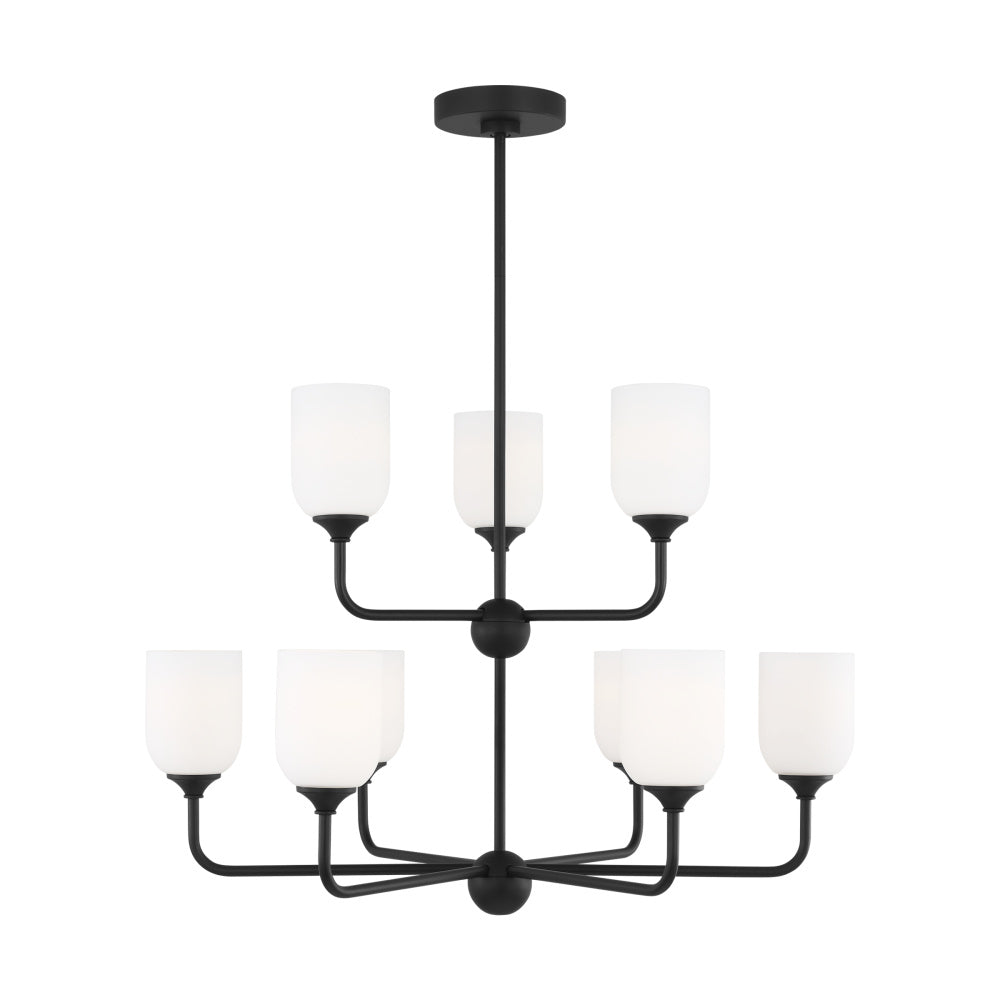Generation Lighting GLC1109EN3/MBK Emile Extra Large Chandelier