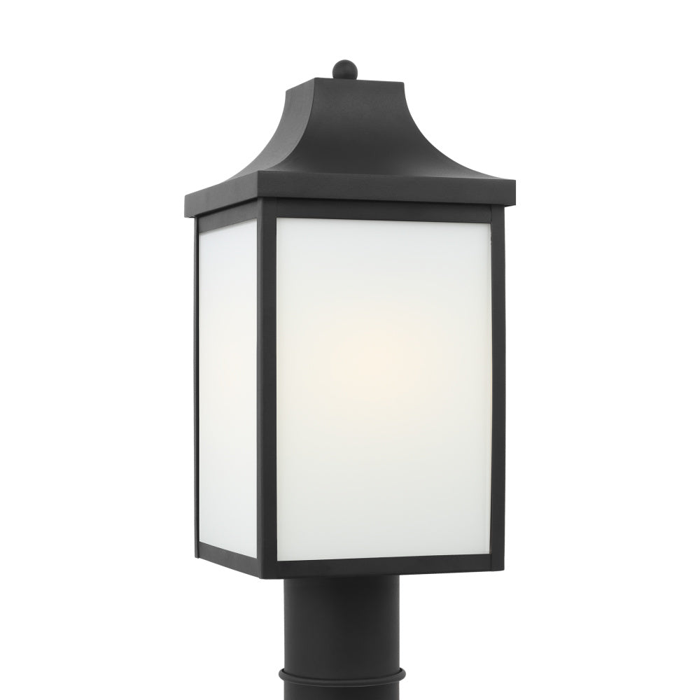 Generation Lighting GLO1051EN3/TXB Saybrook Medium Post Lantern
