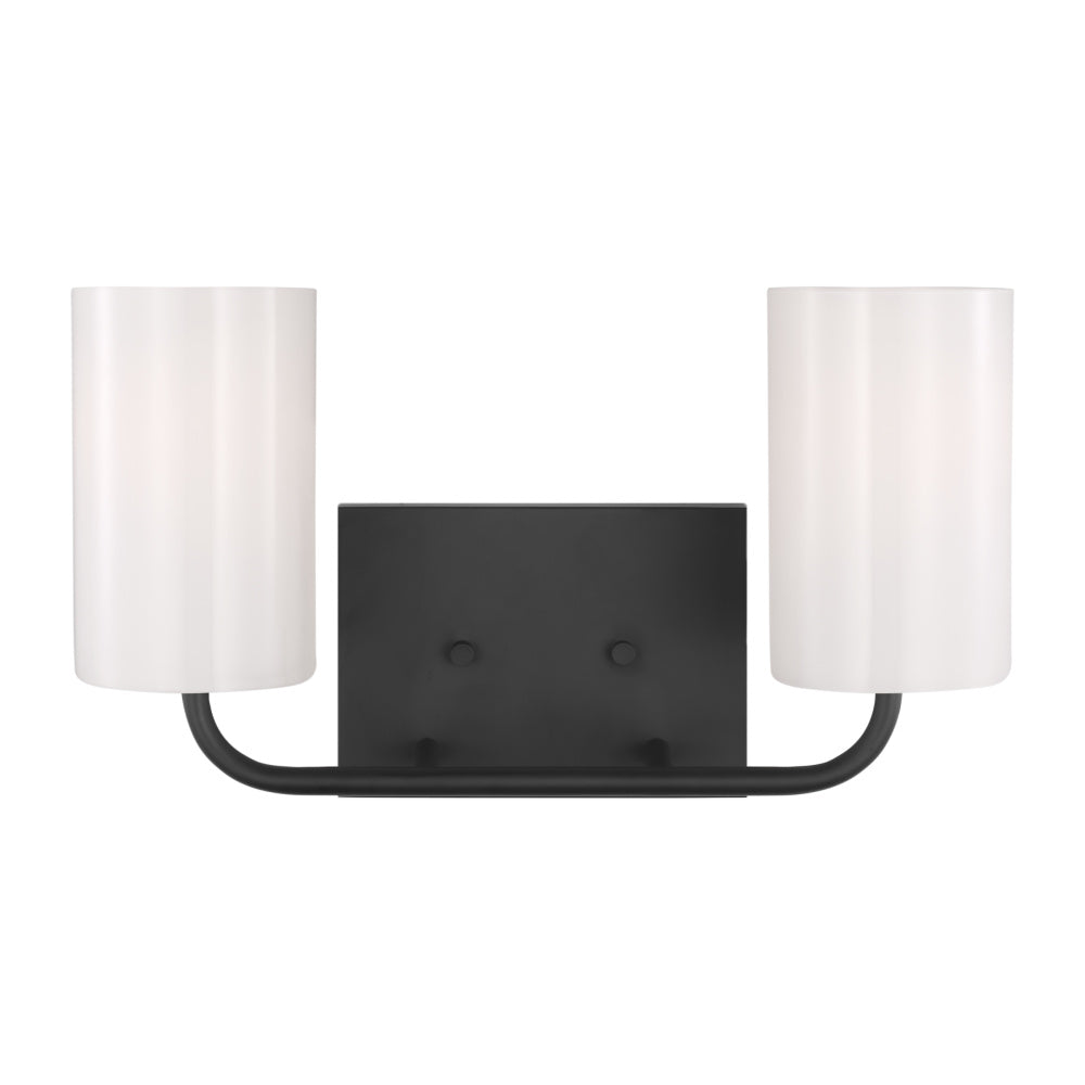 Generation Lighting GLV1002EN3/MBK Rhett Medium Vanity