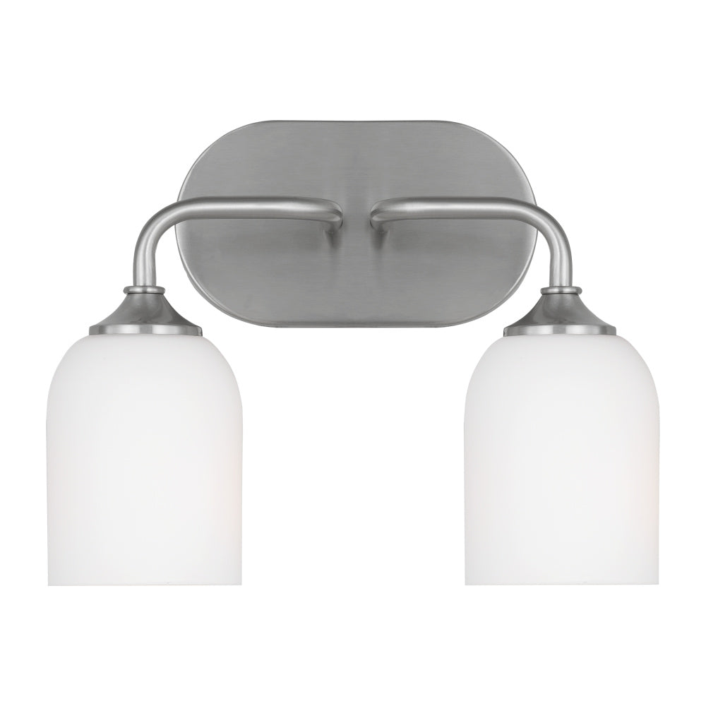 Generation Lighting GLV1022EN3/BS Emile Medium Vanity