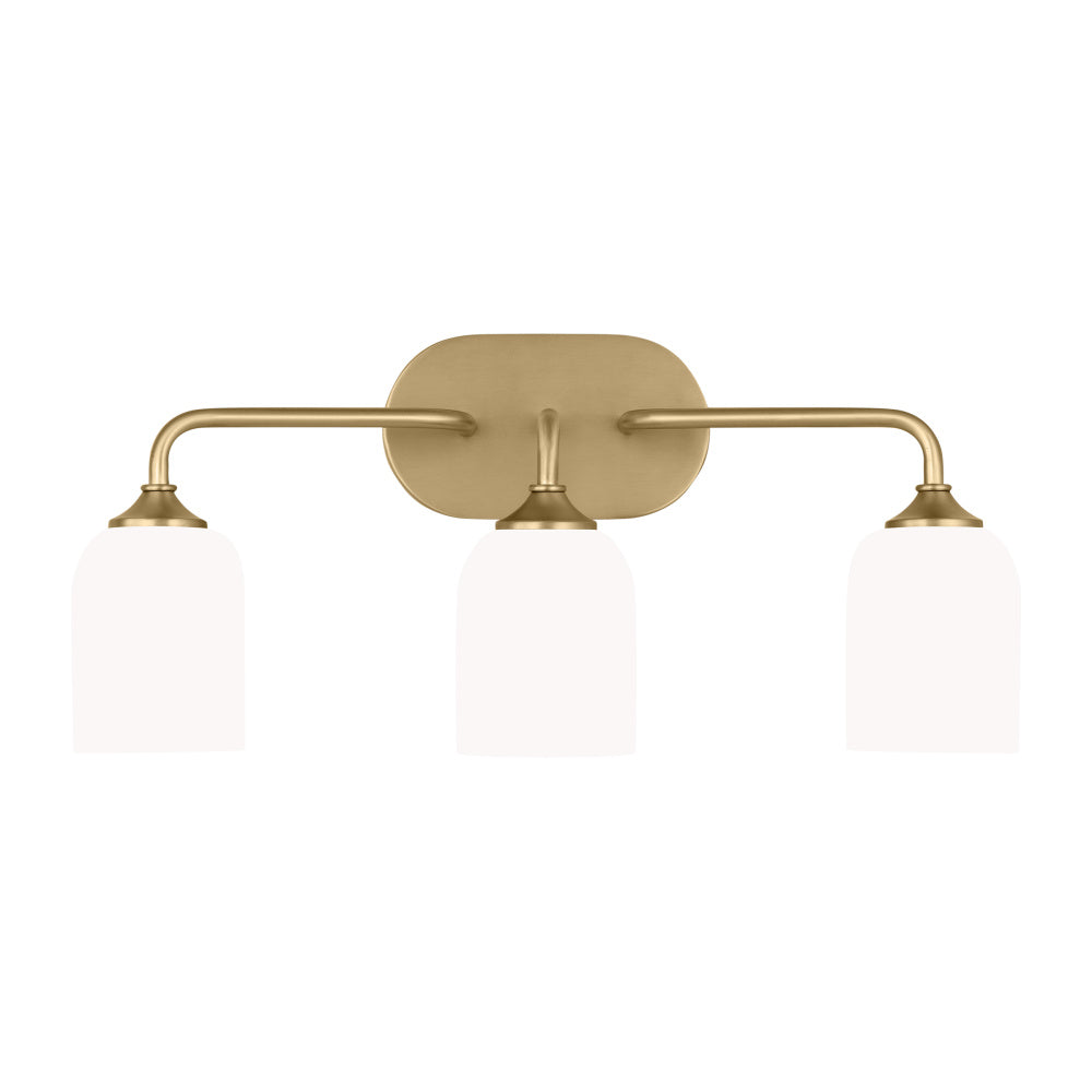 Generation Lighting GLV1023EN3/SB Emile Large Vanity