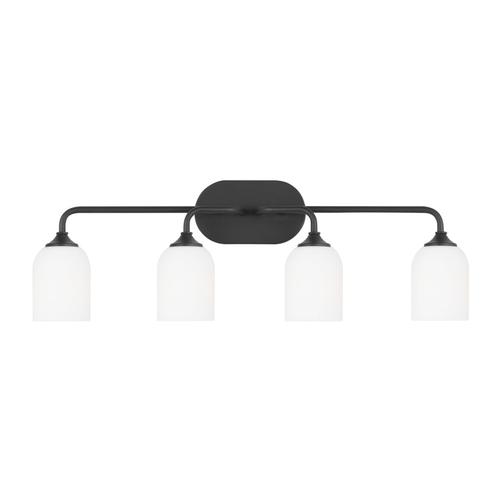 Generation Lighting GLV1024EN3/MBK Emile Extra Large Vanity