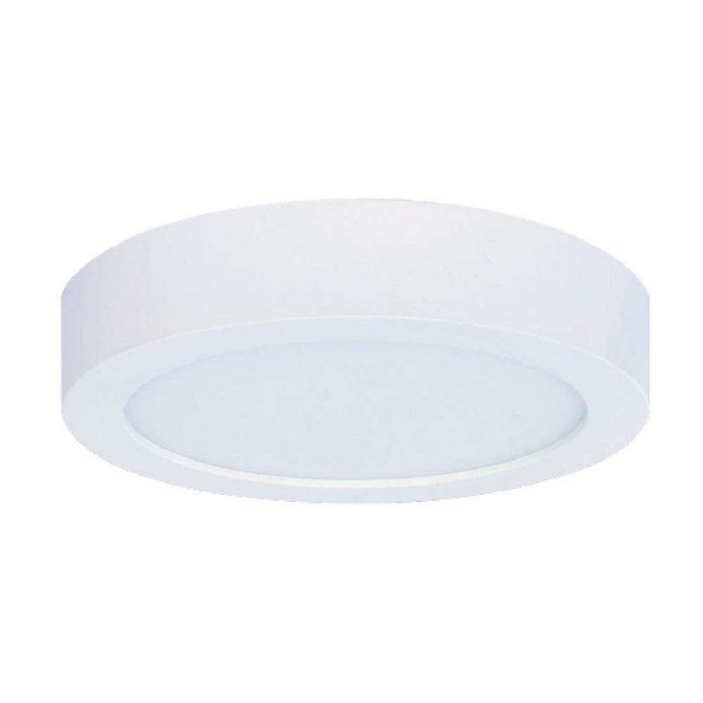Bulbrite 773128 773128 10W LED 5.5'' FLUSH MOUNT WHITE ROUND DIMMABLE JA8 2700K 120V