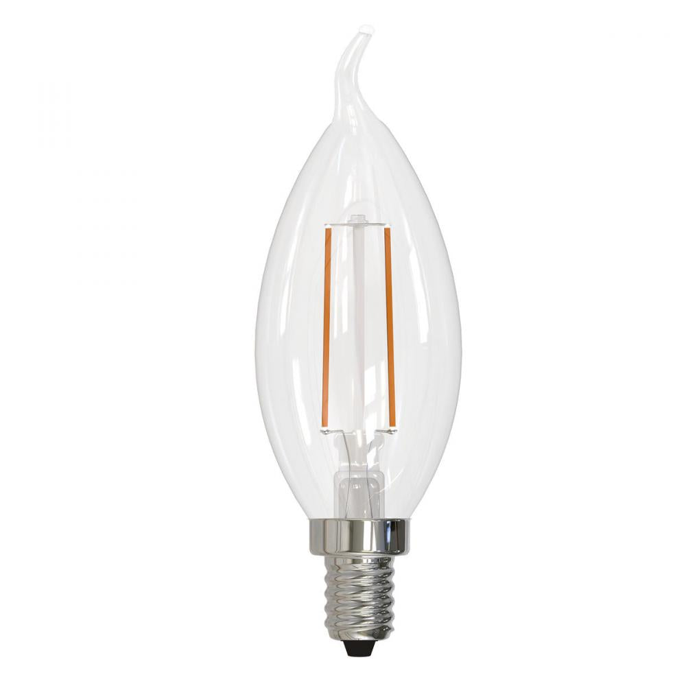 Bulbrite 776858 LED2CA10/27K/FIL/E12/3