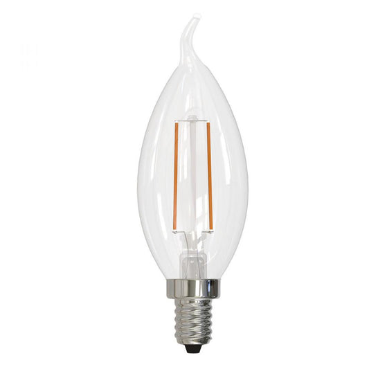 Bulbrite 776858 LED2CA10/27K/FIL/E12/3