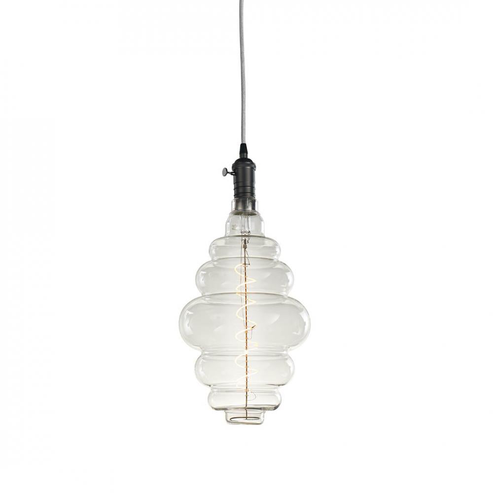 Bulbrite 810118 LED4BH/22K/FIL/PEND/HW/VINT/GM-SILV