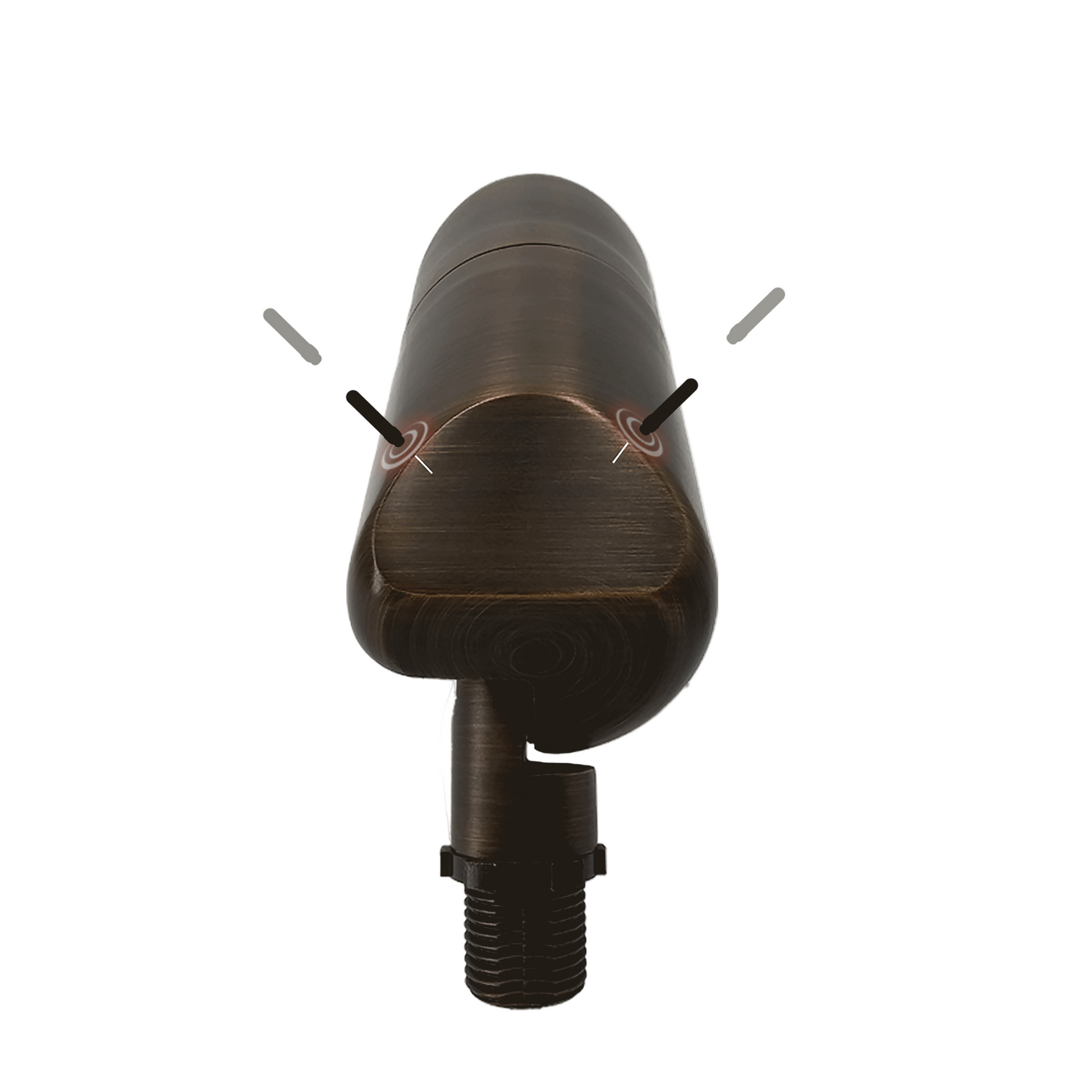 Medium MSDPRO / CCT Adjustable Brass Uplight • 13W, 2700/3000K • 20° Beam - MSDPRO Uplight from 702 Lighting in Las Vegas