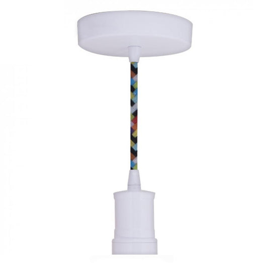 Bulbrite 810087 PEND/HW/CONTEMP/WHT-MULT