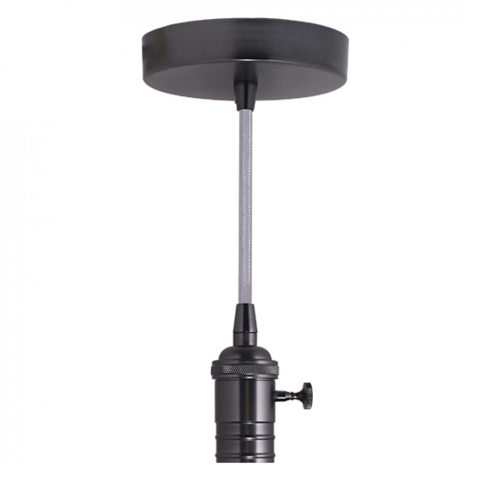 Bulbrite 810082 PEND/HW/VINTAGE/GM-SILV