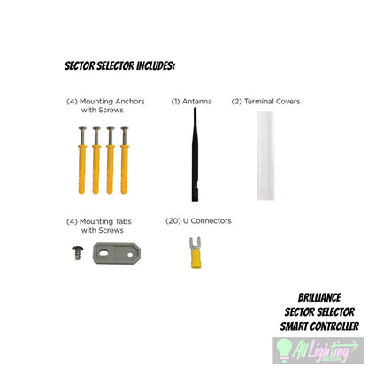 Brilliance Sector-Selector 800W Smart Controller 12-24V, with Antanea